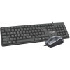 Wire Set Usb A Keyboard Qwerty + Mosue K3186 U+U OEM