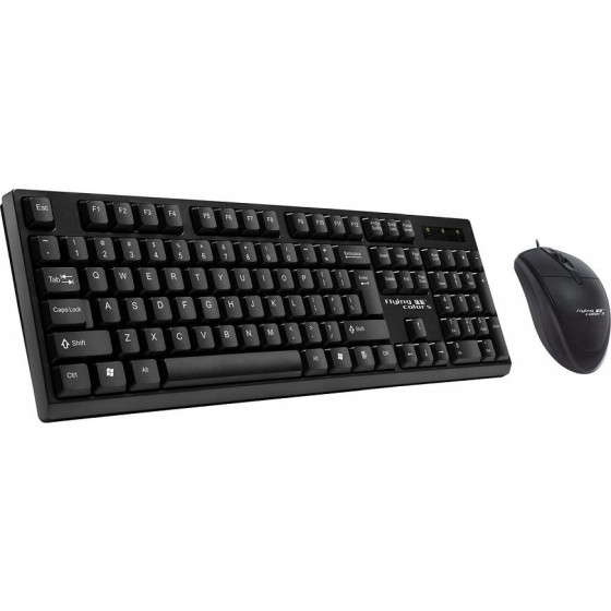Wire Set Usb A Keyboard Qwerty + Mosue K8605 U+U OEM