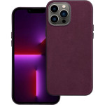 Woven Mag Cover Case Compatible With Magsafe For Iphone 13 Pro Max Burgundy OEM