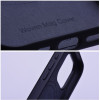 Woven Mag Cover Case Compatible With Magsafe For Iphone 14 Plus Black OEM