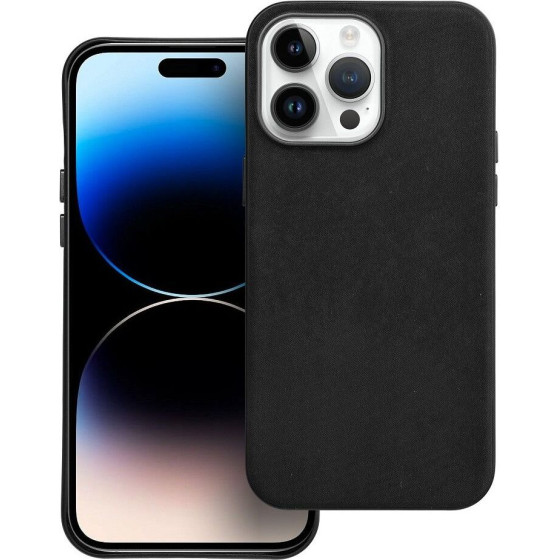 Woven Mag Cover Case Compatible With Magsafe For Iphone 14 Pro Max Black OEM