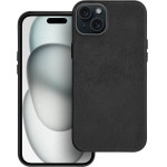 Woven Mag Cover Case Compatible With Magsafe For Iphone 15 Plus Black OEM
