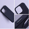 Woven Mag Cover Case Compatible With Magsafe For Iphone 15 Plus Black OEM