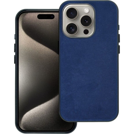 Woven Mag Cover Case Compatible With Magsafe For Iphone 15 Pro Sea Blue OEM