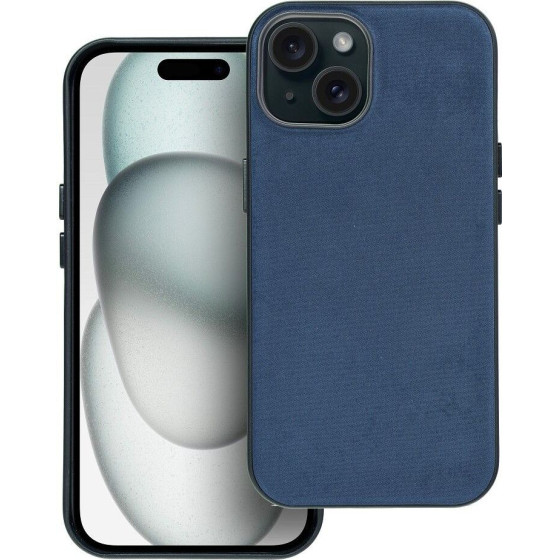 Woven Mag Cover Case Compatible With Magsafe For Iphone 15 Sea Blue OEM