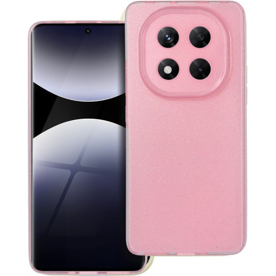 Clear Case 2 Mm Blink For Xiaomi Redmi Note 14 Pro 5G / 14 Pro Plus 5G Pink OEM