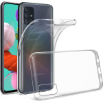 Clear Case 2 Mm Box For Samsung A51 Transparent OEM