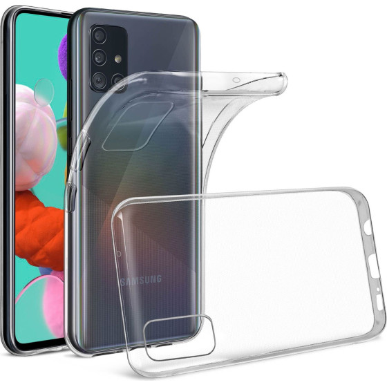 Clear Case 2 Mm Box For Samsung A51 Transparent OEM