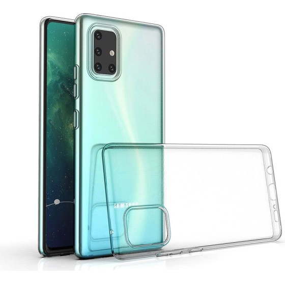 Clear Case 2 Mm Box For Samsung A71 Transparent OEM
