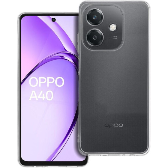 Clear Case 2 Mm For Oppo A40 (Camera protection) Transparent OEM