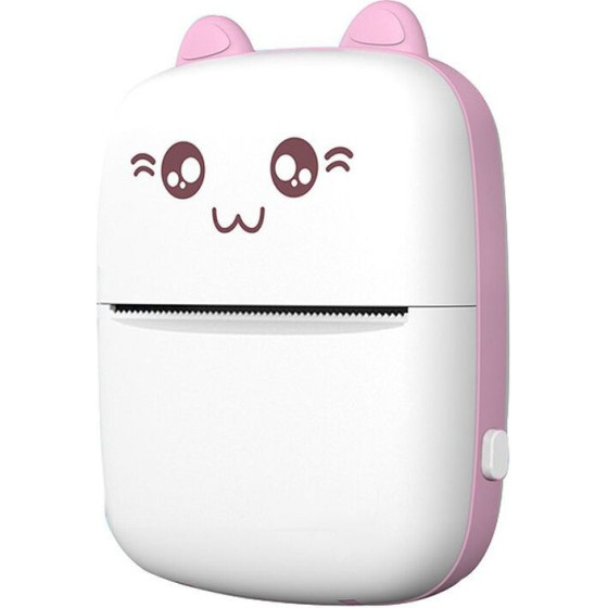 Portable Mini Termic Printer For Photos C9 Pink OEM