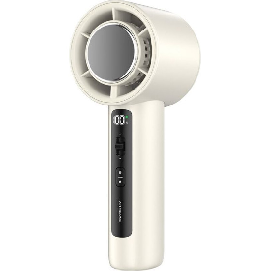 Portable Fan With Digital Display LLD-F88 White OEM