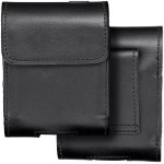 Royal Universal Horizontal Leather Belt Holster Size V For Samsung Flip 1 / 2 / 3 / 4 / Huawei P50 Pocket / Motorola Razr 5G Black OEM