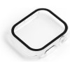 Bestsuit Case with Hybrid Glass for Apple Watch 10 42mm - transparent