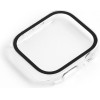 Bestsuit Case with Hybrid Glass for Apple Watch 10 46mm - transparent