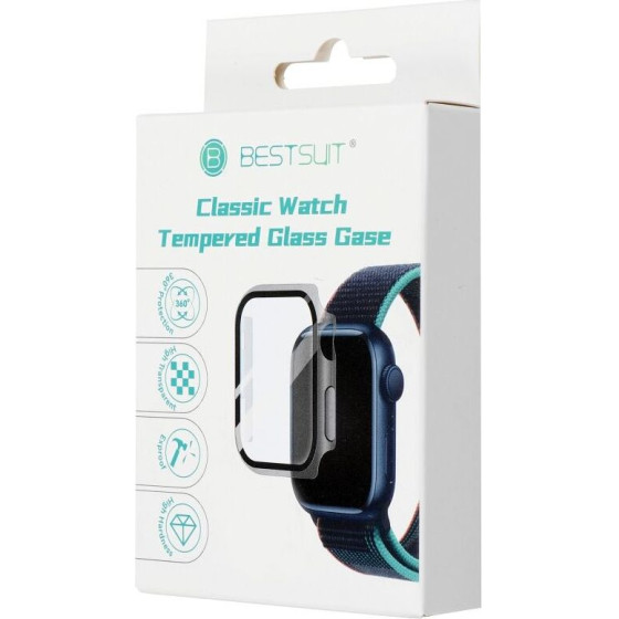 Bestsuit Case with Hybrid Glass for Apple Watch Ultra/Ultra 2 49mm - transparent
