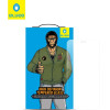 Blueo 5D Mr. Monkey Glass - for Samsung Galaxy S25 Edge black (Strong Lite)