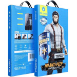 Blueo 5D Mr. Monkey Glass - for Samsung Galaxy S25 Ultra black (Strong Privacy)