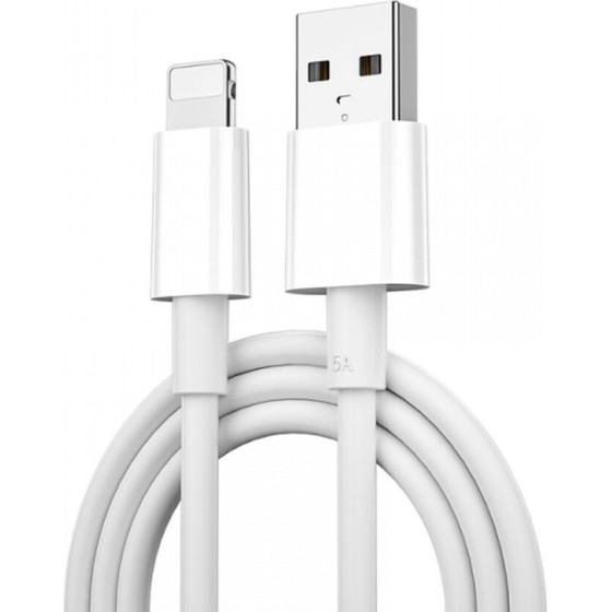 WiWU - Classic Series Data Cable Wi-C006 USB A to Lightning 2,4A - white