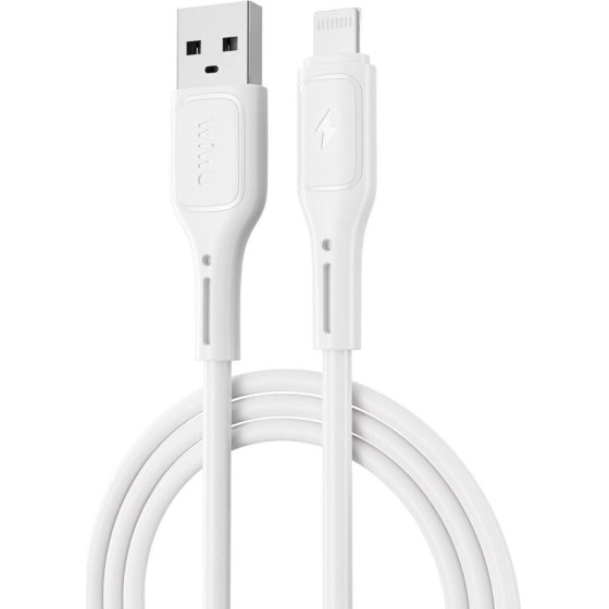 WiWU - Starlink Series Data Cable Wi-C001 USB A to Lightning 2,4A - white