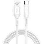 WiWU - Starlink Series Data Cable Wi-C001 USB A to USB C 2,4A - white