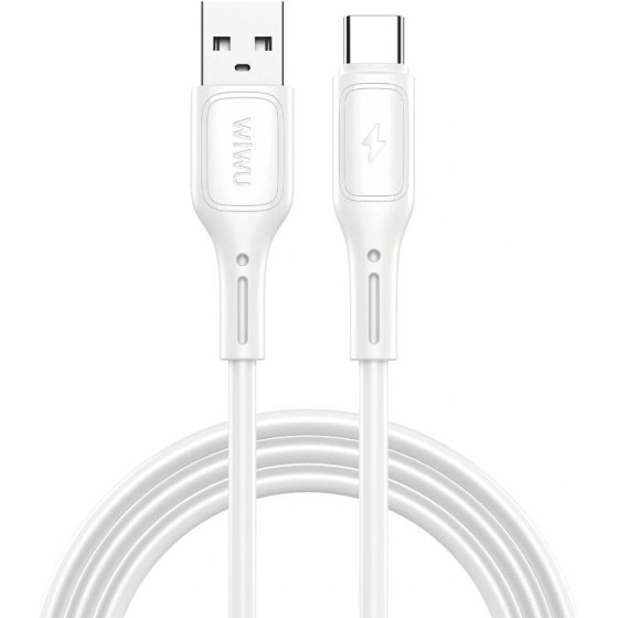 WiWU - Starlink Series Data Cable Wi-C001 USB A to USB C 2,4A - white