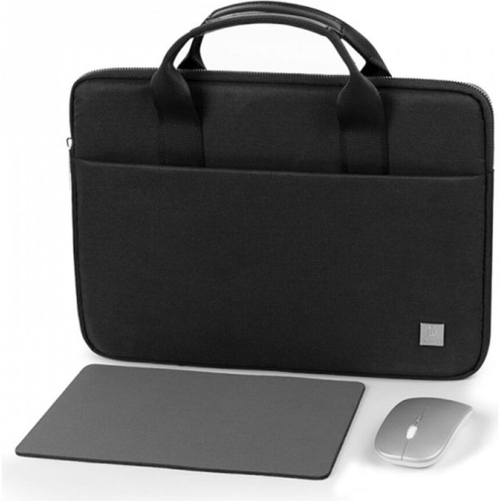 WiWU - Waterproof Laptop Genius Combo 3in1 set (laptop bag 14''+mouse+mouse pad) - black