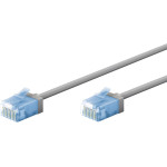 Goobay ������� ������� Cat 6A U/UTP, slim, copper, 500MHz, 5m, ���� - (74225)