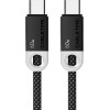 Cabletime ������� USB-C CT-CM60-PBW, 60W PD, 480Mbps, 0.25m, ����� - (CT-CM60-PBW0.25)