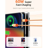 Cabletime ������� USB-C CT-CM60-PBW, 60W PD, 480Mbps, 1m, ���� - (CT-CM60-PBL1)