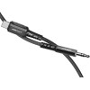 Acefast Audio Cable Usb Type C - 3.5mm Mini Jack (male) 1.2m, Aux Black (C1-08 black) - (C1-08-C-3,5mm black)
