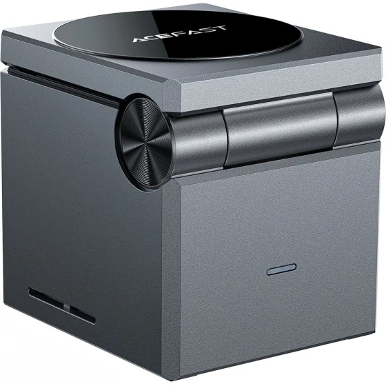 Acefast Rubik's Cube 3 In 1 Inductive Charger - Black - (E18)