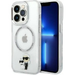 Karl Lagerfeld Iconic Karl&Choupette Magsafe Case For Iphone 14 Pro Max - Transparent - (KF001369-0)