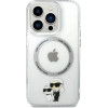 Karl Lagerfeld Iconic Karl&Choupette Magsafe Case For Iphone 14 Pro Max - Transparent - (KF001369-0)