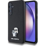 Karl Lagerfeld Saffiano Karl&Choupette Pin Case For Samsung Galaxy A55 - Black - (KF002034-0)
