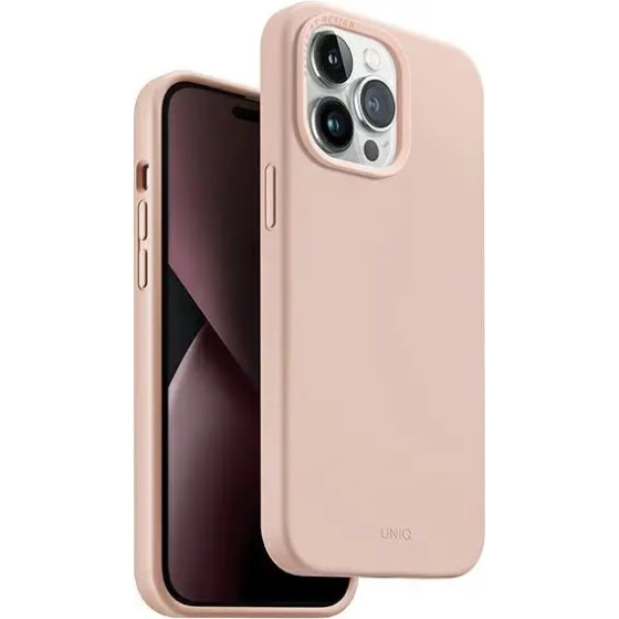 UNIQ Lino Case For Iphone 14 Pro Max - Pink - (Uni000750-0)