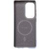 Wozinsky Carbon Fiber Case With Magsafe For Samsung Galaxy S25 - Gray - (Wozinsky Magsafe Carbon Fibre Case Samsung Galaxy S25 Silver)