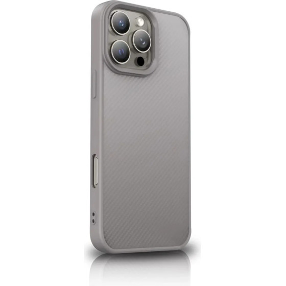 Wozinsky Carbon Fiber Case With Magsafe For Samsung Galaxy S25+ - Gray - (Wozinsky Magsafe Carbon Fibre Case Samsung Galaxy S25+ Silver)