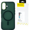 Wozinsky Fashion Case With Magsafe For Samsung Galaxy S24 Fe - Green - (Wozinsky Fashion Case Magsafe Samsung Galaxy S24 Fe Dark green)