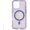 Wozinsky Glitter Case With Mag Safe For Samsung Galaxy S25 - Purple With Glitter - (Wozinsky Glitter Case Magsafe Samsung Galaxy S25 Purlpe)