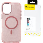 Wozinsky Glitter Case With Mag Safe For Samsung Galaxy S25 Ultra - Pink With Glitter - (Wozinsky Glitter Case Magsafe Samsung Galaxy S25 Ultra Pink)