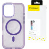 Wozinsky Glitter Case With Mag Safe For Samsung Galaxy S25+ - Purple With Glitter - (Wozinsky Glitter Case Magsafe Samsung Galaxy S25+ Purlpe)