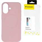 Wozinsky Liquid Silicone Case Magsafe For Samsung Galaxy S25+ - Pink - (Wozinsky Liquid Silicone Case Magsafe Samsung Galaxy S25+ Light pink)