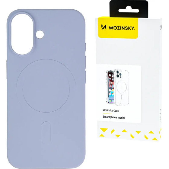 Wozinsky Liquid Silicone Case Magsafe For Samsung Galaxy S25+ - Purple - (Wozinsky Liquid Silicone Case Magsafe Samsung Galaxy S25+ Lavender)