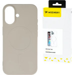 Wozinsky Silicone Case Magsafe Magnetic Case For Samsung Galaxy S25 - Beige - (Wozinsky Silicone Case Magsafe Samsung Galaxy S25 Beige)