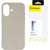 Wozinsky Silicone Case Magsafe Magnetic Case For Samsung Galaxy S25 Ultra - Beige - (Wozinsky Silicone Case Magsafe Samsung Galaxy S25 Ultra Beige)