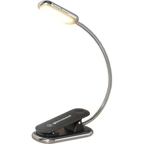 Glocusent Wireless Lamp Posh Premium Book light, USB-C 1000mAh Timer Black - (GLCSNTA2001)