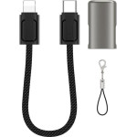 Wiwu ������� �������� Usb 2.0 Concise Usb C �� Lightning 30W 0.15m ����� - (Wi-C040)