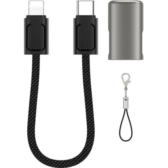 Wiwu ������� �������� Usb 2.0 Concise Usb C �� Lightning 30W 0.15m ����� - (Wi-C040)