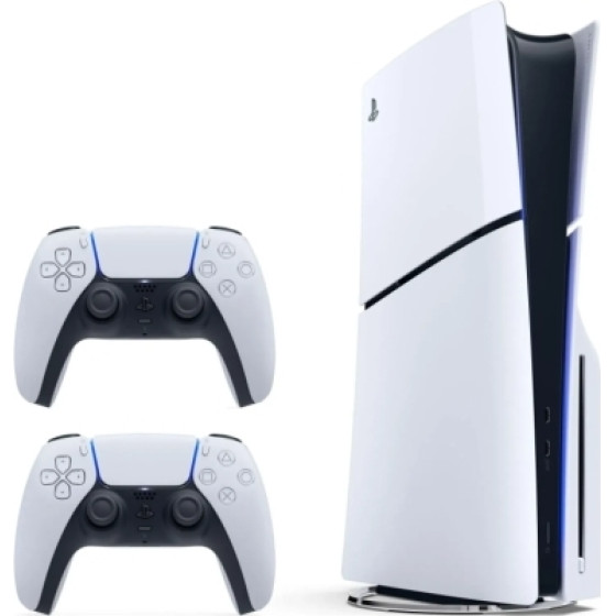 Sony ������� ������� ���������� Playstation 5 Slim Disc Version +2x Dual Sense Eu - (1000042051)